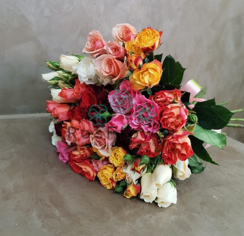 Букет цветов из: Розы в Новощапово