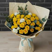 Букет цветов из:  Розы в Новощапово