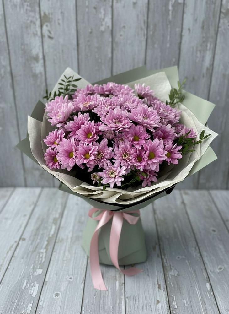 Букет цветов из: Хризантемы в Новощапово