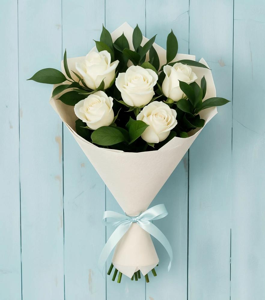 Букет цветов из: Розы в Новощапово