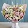 Букет цветов из: Альстромерии и Розы в Новощапово