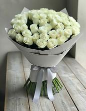 Букет 35 Белых роз #REPLACE_PRED# Новощапово