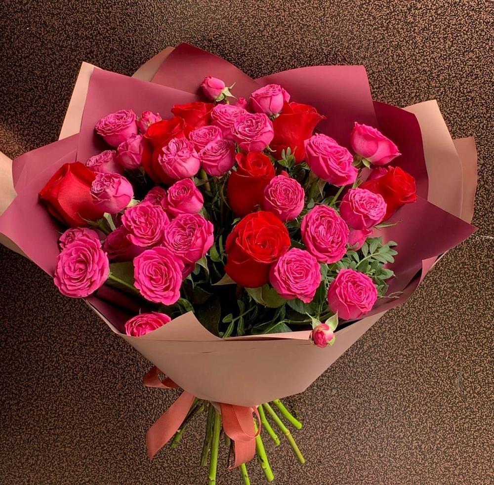 Букет В объятьях нежности в Новощапово