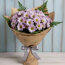 Букет цветов из:  Хризантемы #REPLACE_PRED# Новощапово