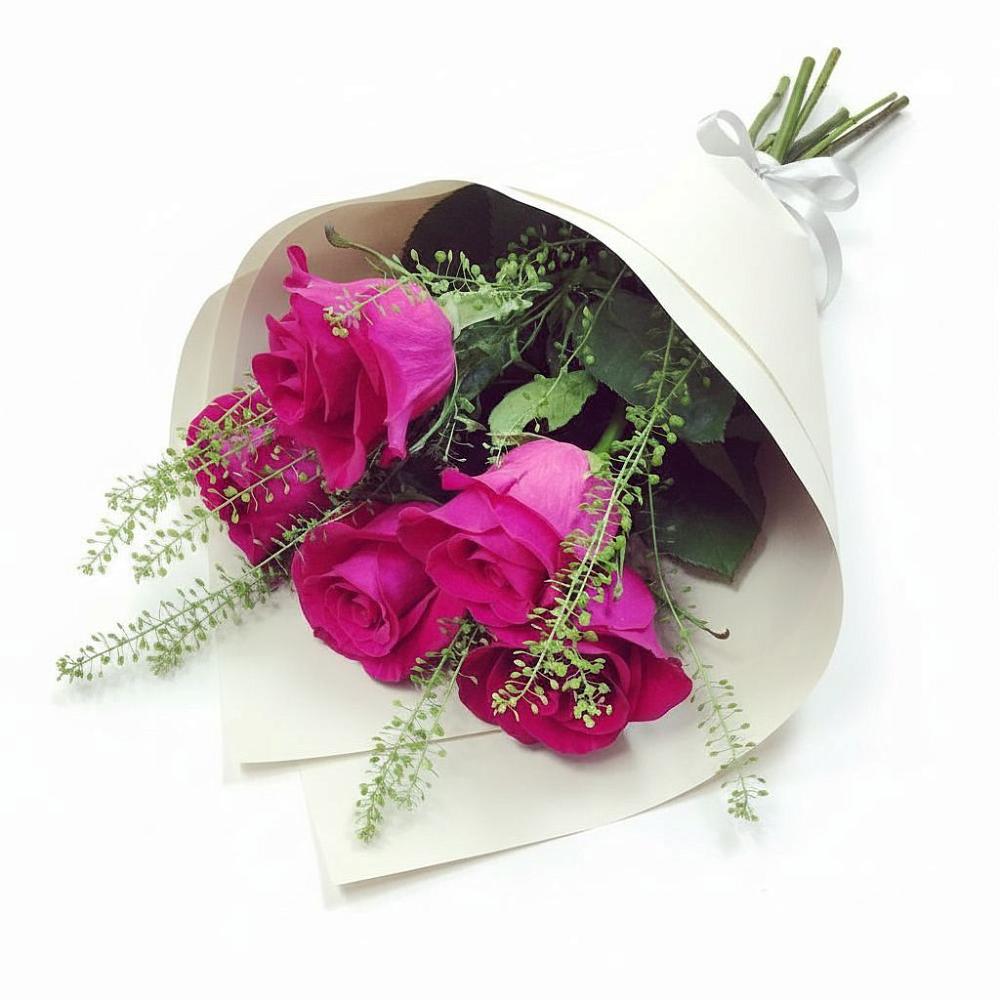 Букет цветов из: Розы в Новощапово