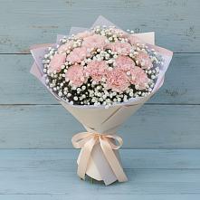 Букет цветов из:  Гвоздики в Новощапово