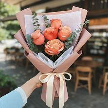 Букет цветов из:  Розы в Новощапово