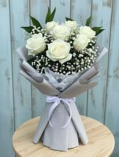Букет цветов из:  Розы в Новощапово