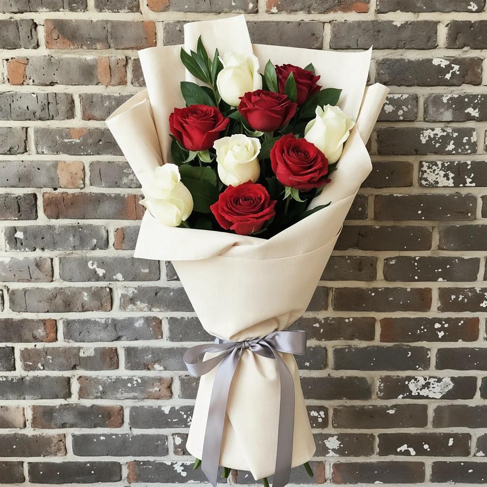 Букет цветов из: Розы в Новощапово