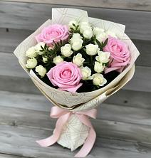 Букет цветов из:  Розы в Новощапово