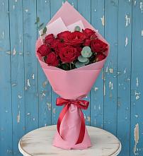 Букет цветов из:  Розы в Новощапово