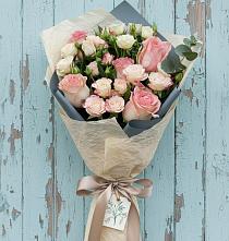 Букет цветов из:  Розы #REPLACE_PRED# Новощапово