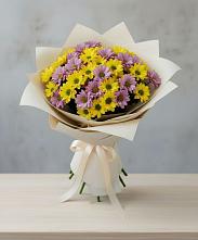 Букет цветов из:  Хризантемы в Новощапово