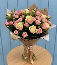 Букет цветов из:  Розы в Новощапово