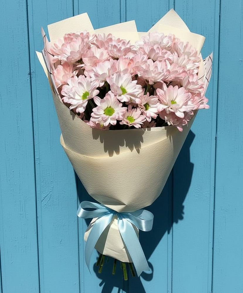 Букет цветов из: Хризантемы в Новощапово