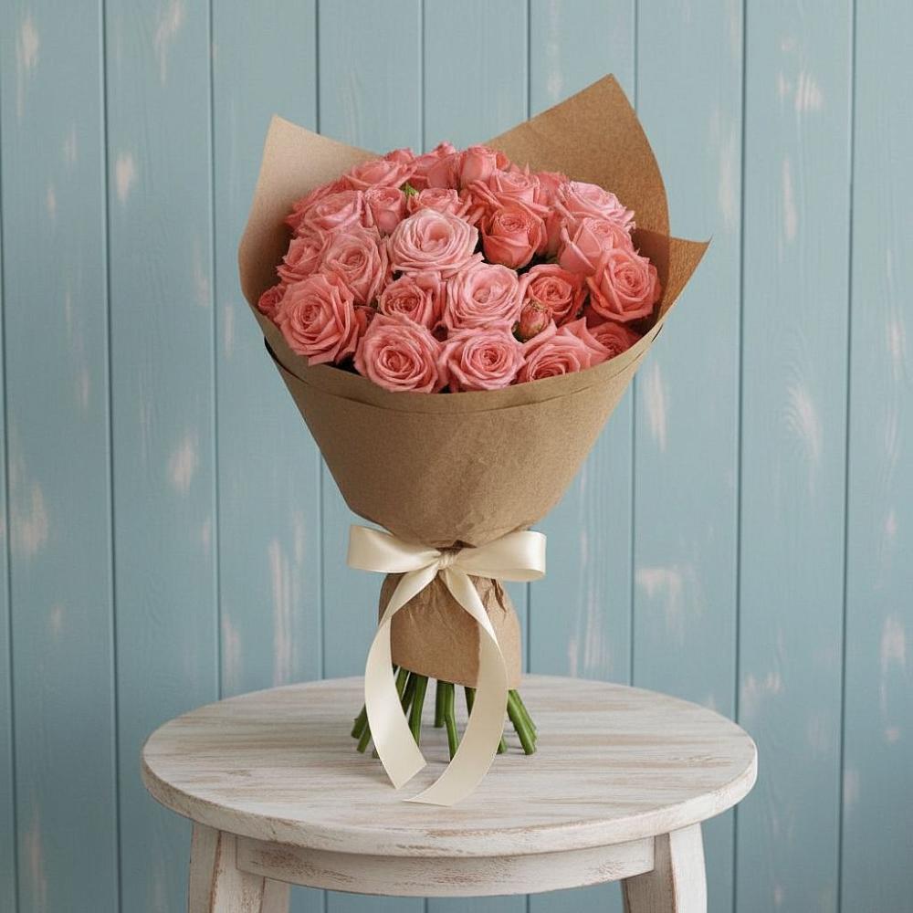 Букет цветов из: Розы в Новощапово