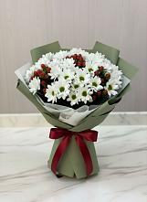 Букет цветов из:  Хризантемы #REPLACE_PRED# Новощапово