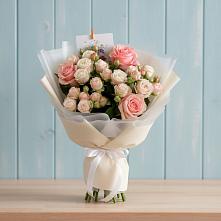 Букет цветов из:  Розы #REPLACE_PRED# Новощапово
