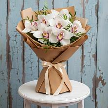 Букет цветов из:  Орхидеи и Розы в Новощапово
